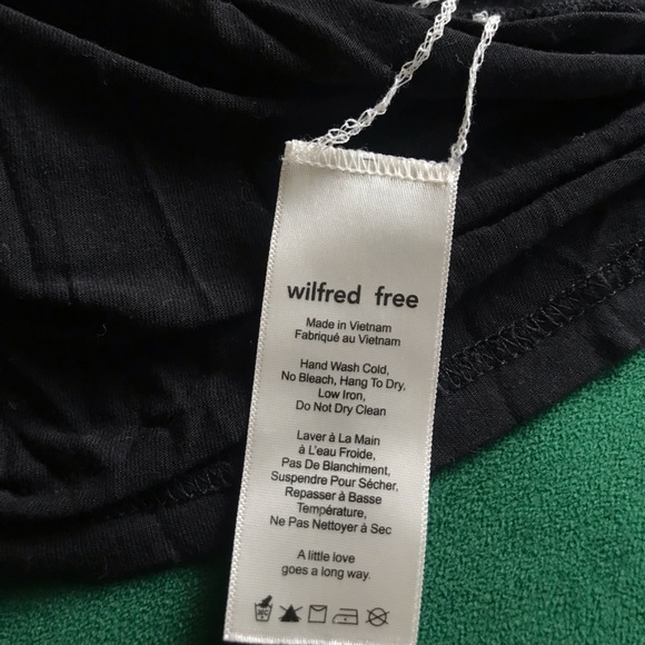 Small black Wilfred Free tank top - Picture 3 of 4